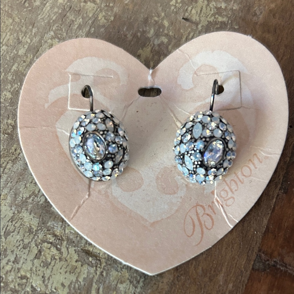 Brighton Crystals Dome Drop Earrings